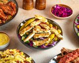 Halloumi salad