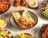 Chicken shish wrap